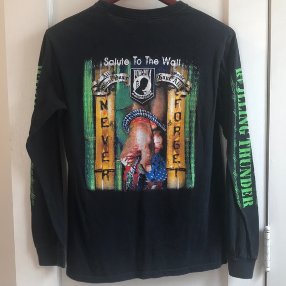 Rolling Thunder Biker LS Tee S - Picture 5 of 6